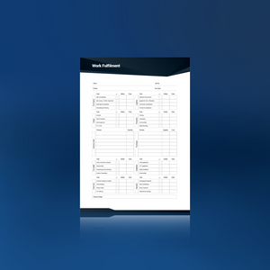 Work Fulfilment Form